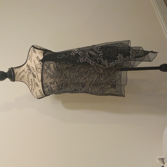 New Years Party Scarf Sheer Classy Summer Evening Hijab Sparkly Feminine Dainty - Picture 7 of 17